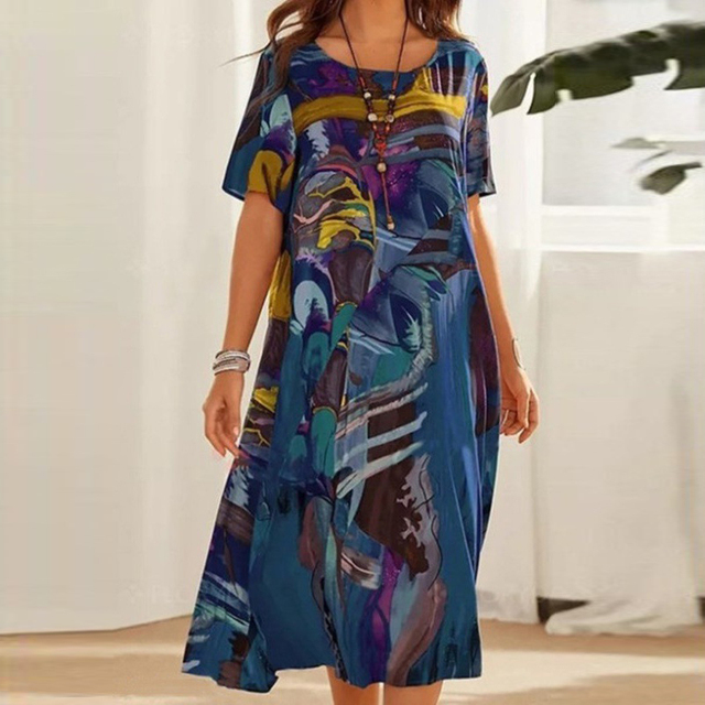 ELLA – FLOWING MIDI DRESS