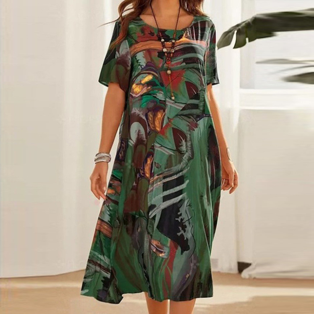 ELLA – FLOWING MIDI DRESS