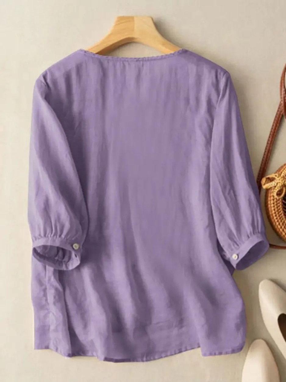 LIRA – EMBROIDERED BOHO BLOUSE