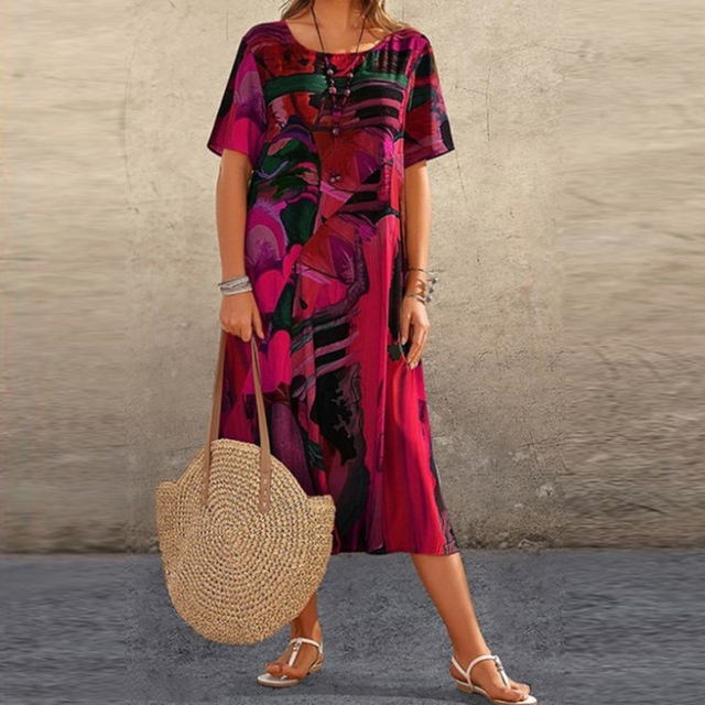 ELLA – FLOWING MIDI DRESS