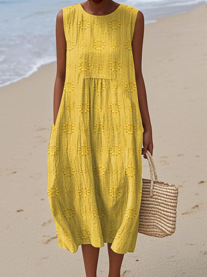 PAULA – SLEEVELESS SUMMER DRESS