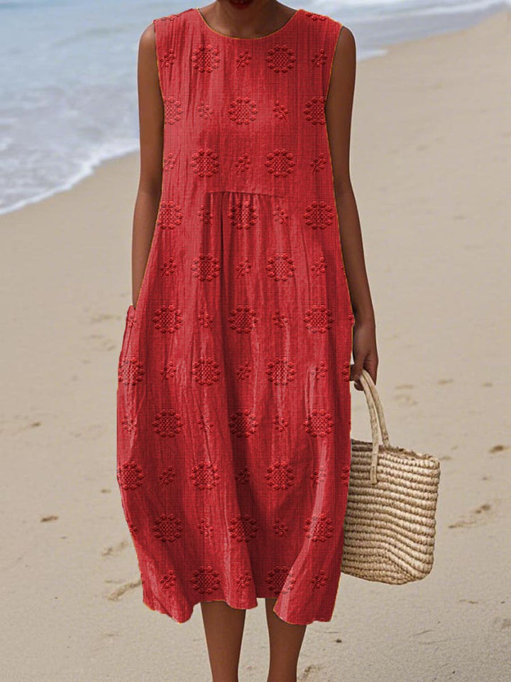 PAULA – SLEEVELESS SUMMER DRESS