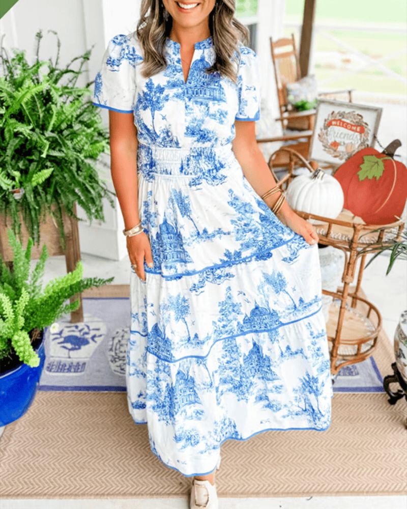 ELENA – FLOWY MAXI DRESS