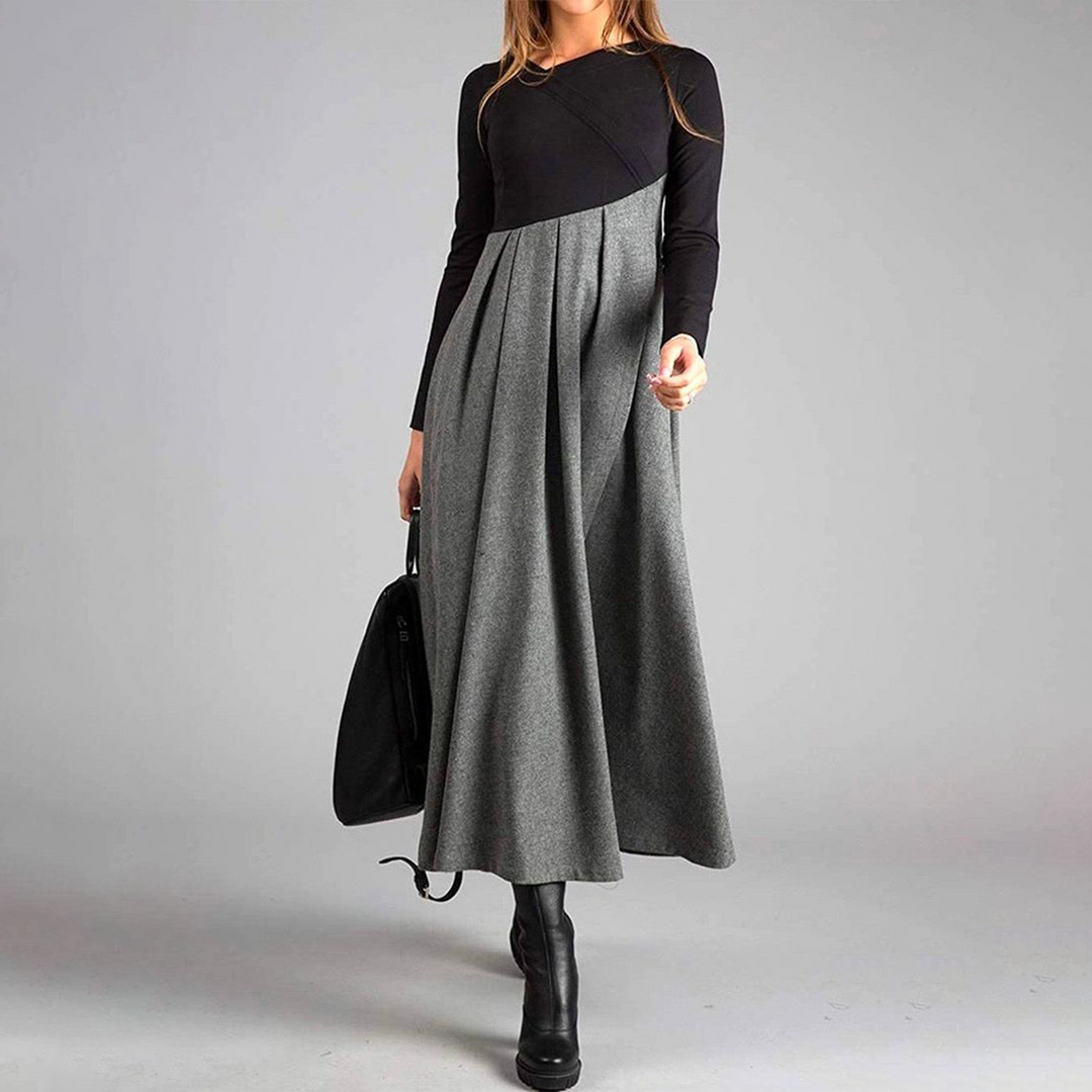 SOPHIE – GRACEFUL PLEATED DRESS