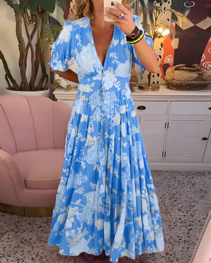 LUNA – LIGHTWEIGHT FLORAL DRESS