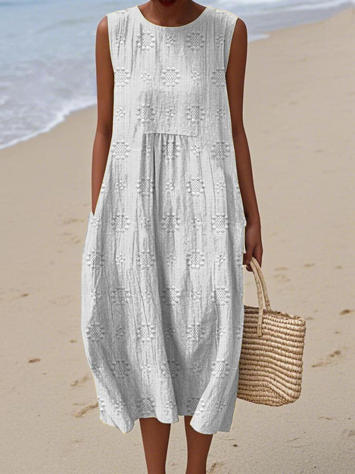 PAULA – SLEEVELESS SUMMER DRESS