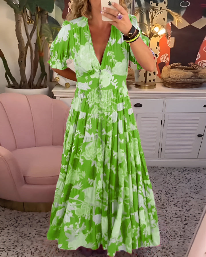 LUNA – LIGHTWEIGHT FLORAL DRESS