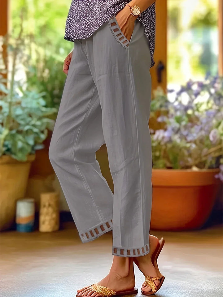 ELLEN - COTTON PANTS