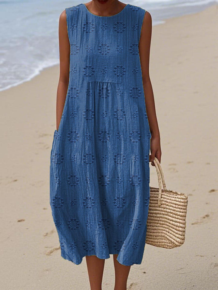 PAULA – SLEEVELESS SUMMER DRESS