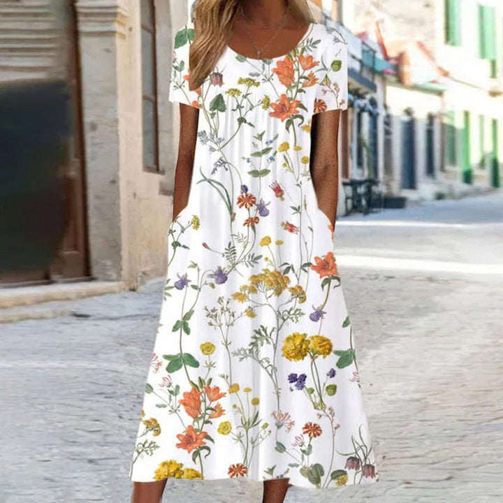 ISA – FLORAL BOHO DRESS