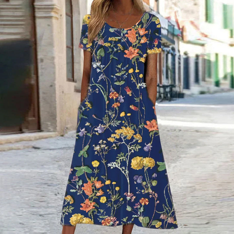 ISA – FLORAL BOHO DRESS