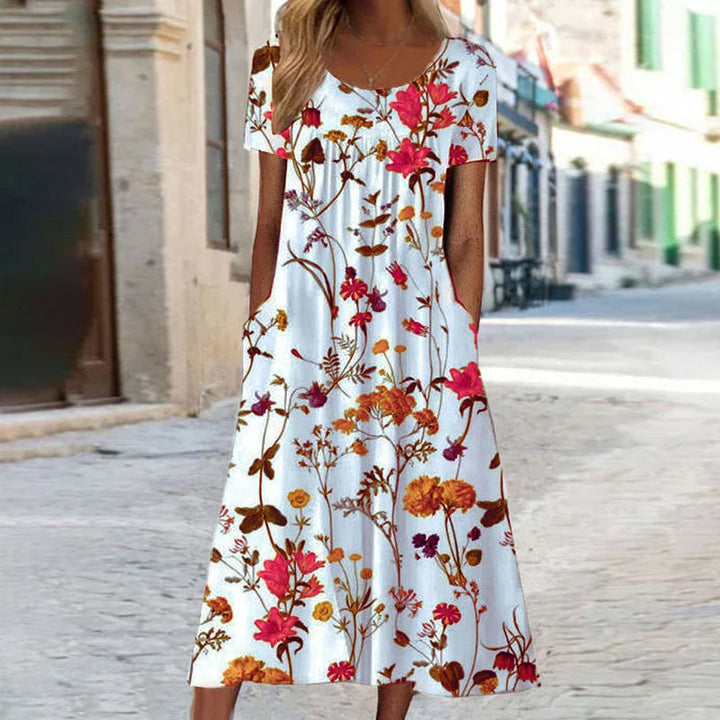 ISA – FLORAL BOHO DRESS