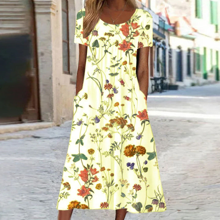 ISA – FLORAL BOHO DRESS