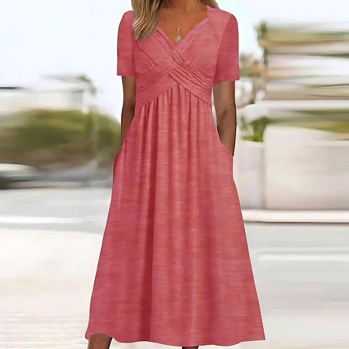 ELEANOR – MID-LENGTH STAPLE DRESS