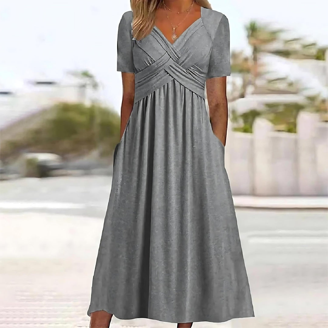 ELEANOR – MID-LENGTH STAPLE DRESS