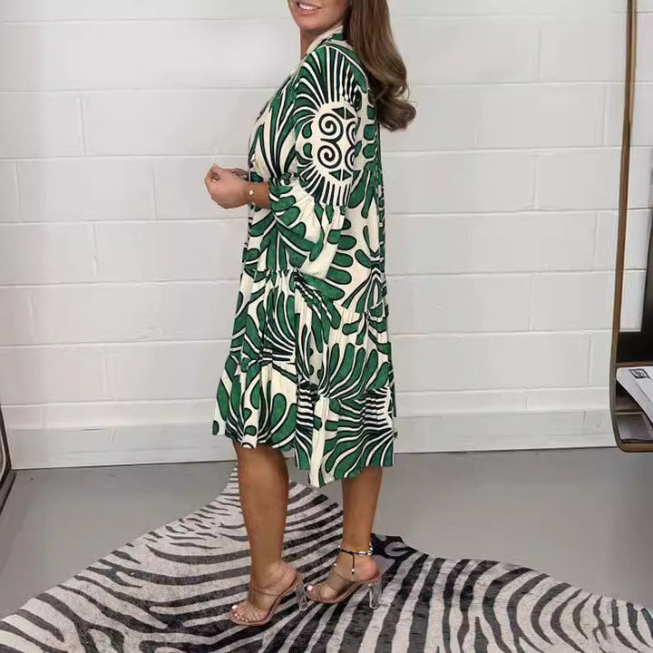 ELISE – BOTANICAL DRESS WITH FLAIR