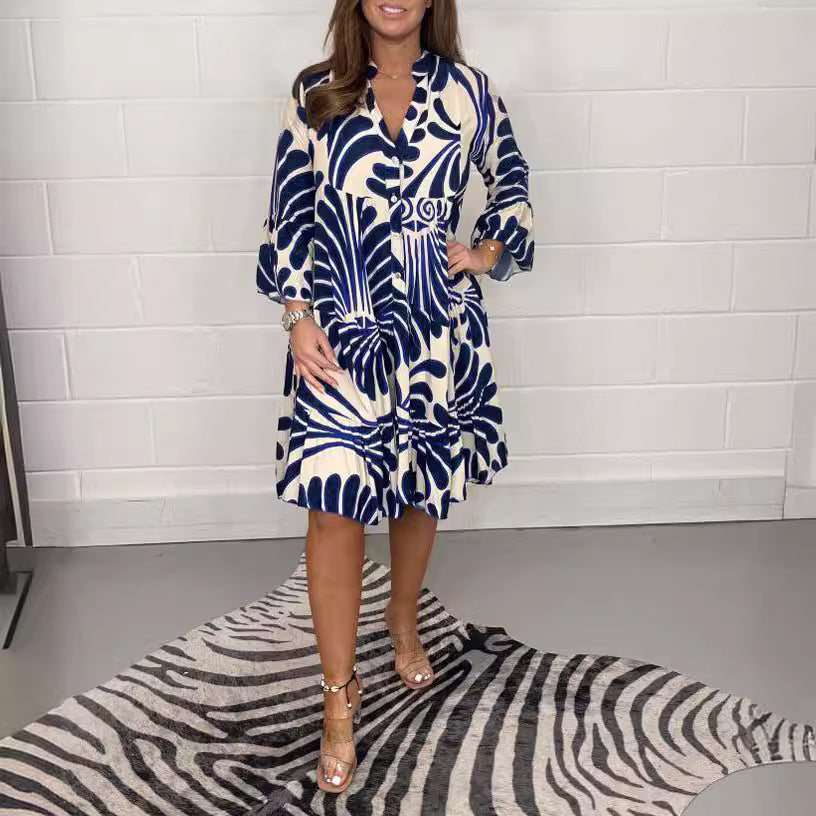 ELISE – BOTANICAL DRESS WITH FLAIR