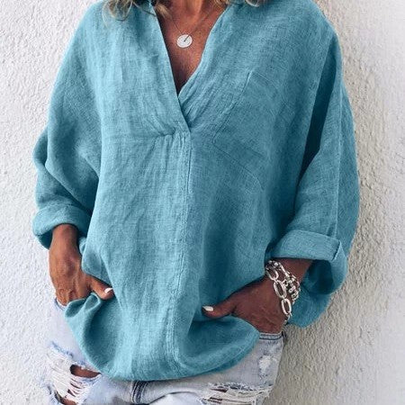 CLAIRE - BLOUSE  WITH TUMMY COVERAGE