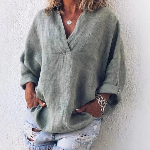CLAIRE - BLOUSE  WITH TUMMY COVERAGE