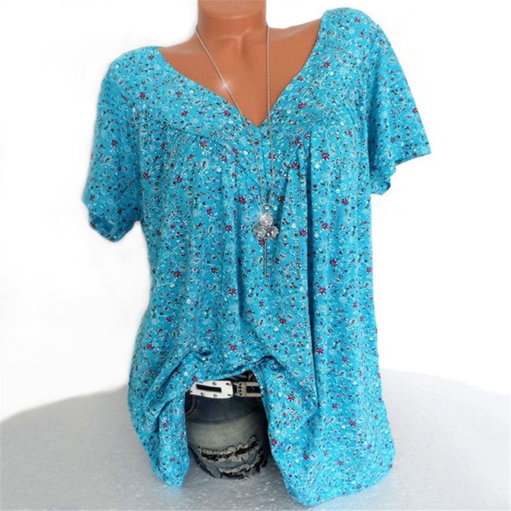 AMELIE – RELAXED FLORAL BLOUSE