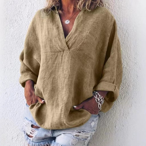 CLAIRE - BLOUSE  WITH TUMMY COVERAGE