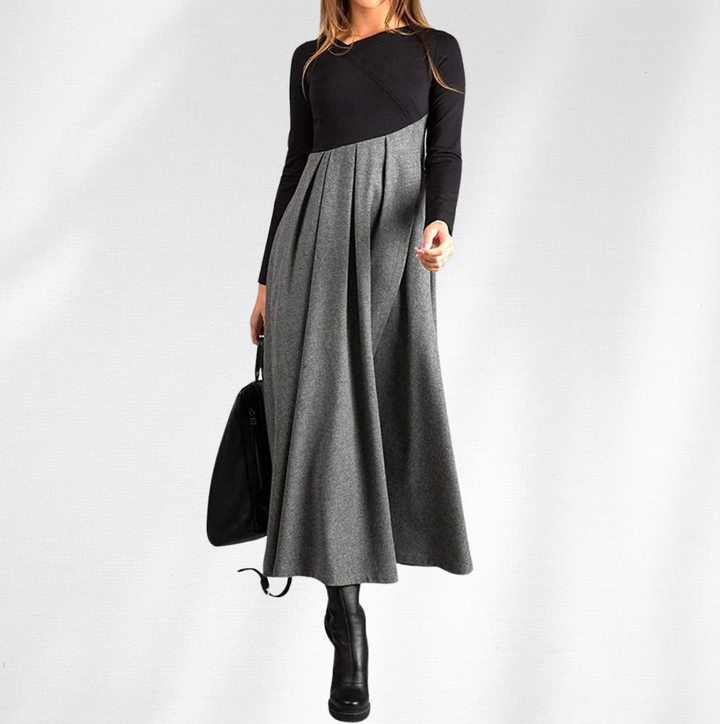 SOPHIE – GRACEFUL PLEATED DRESS