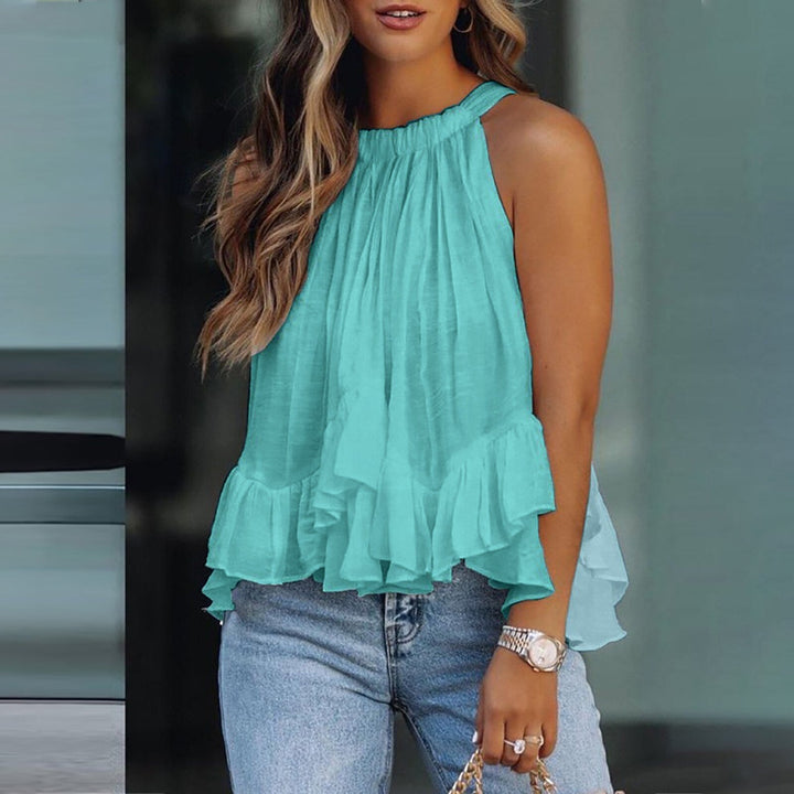 CZARINA – AIRY & FEMININE RUFFLE BLOUSE