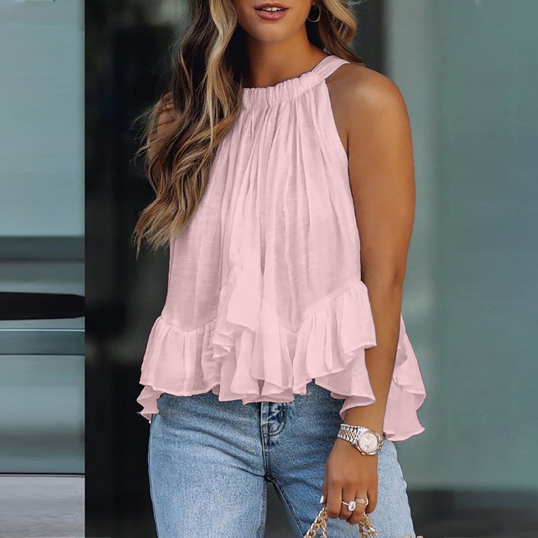 CZARINA – AIRY & FEMININE RUFFLE BLOUSE