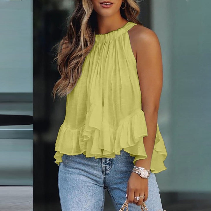 CZARINA – AIRY & FEMININE RUFFLE BLOUSE