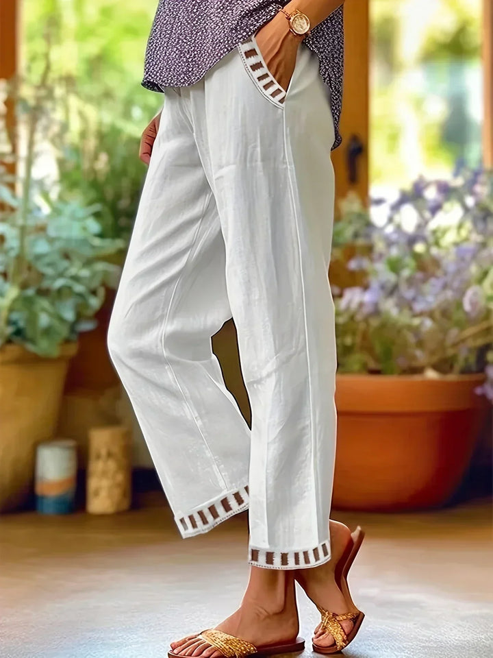 ELLEN - COTTON PANTS