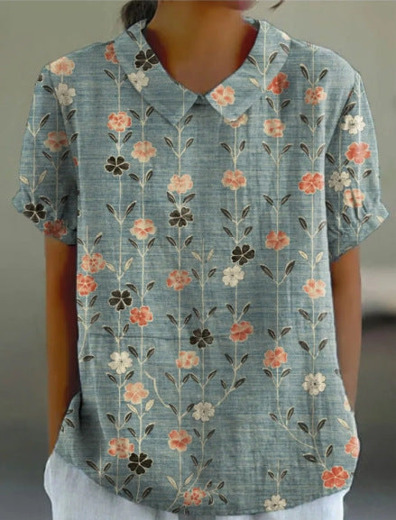 DORA – LIGHTWEIGHT HEMP BLOUSE