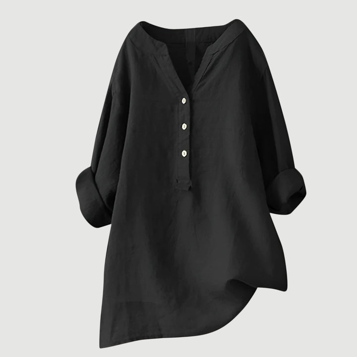MAYA – COTTON BLEND BLOUSE