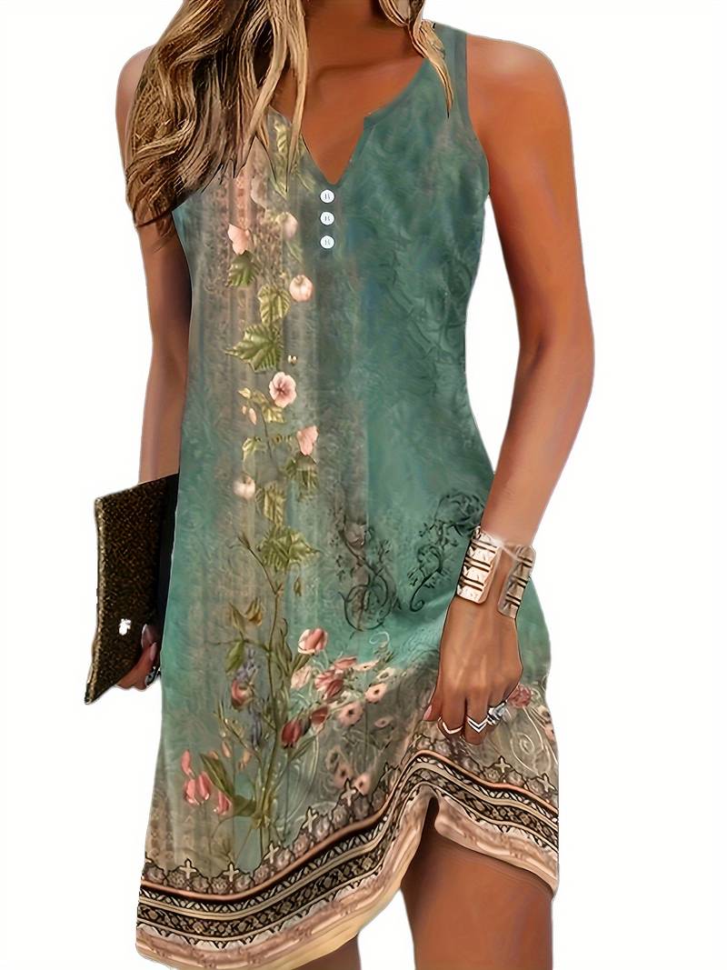 JANA – SLEEVELESS MIDI DRESS