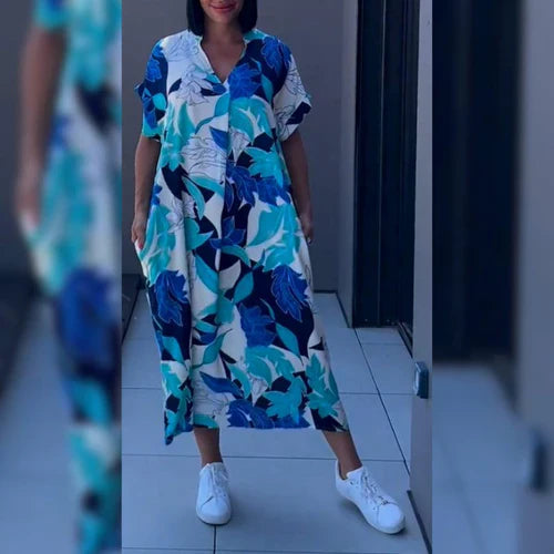 MIRELLA – FLOWY FLORAL DRESS