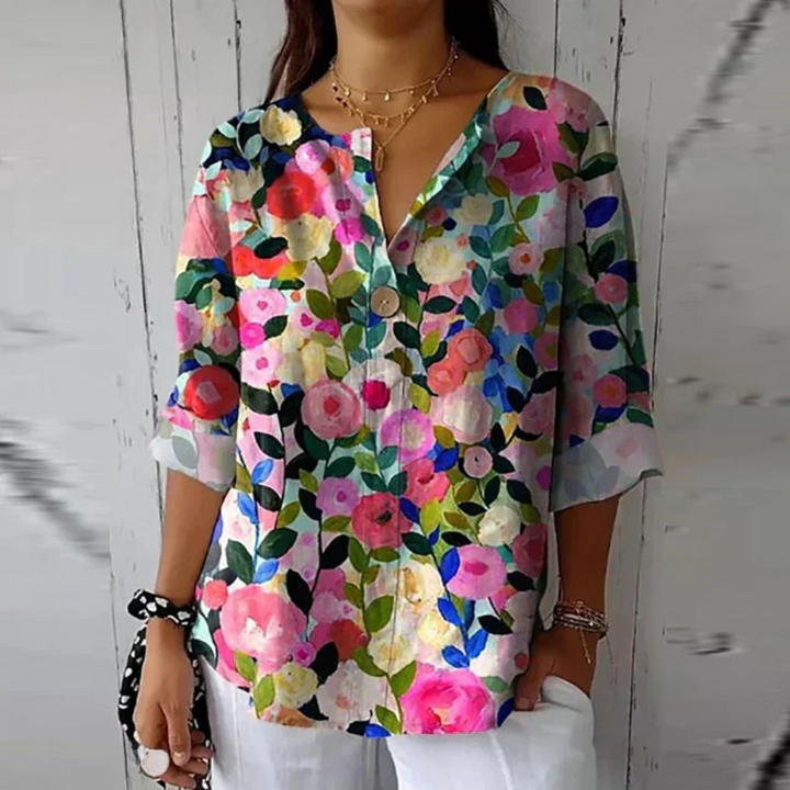 PAULINA – VINTAGE-INSPIRED BLOUSE