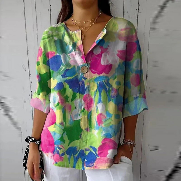 PAULINA – VINTAGE-INSPIRED BLOUSE