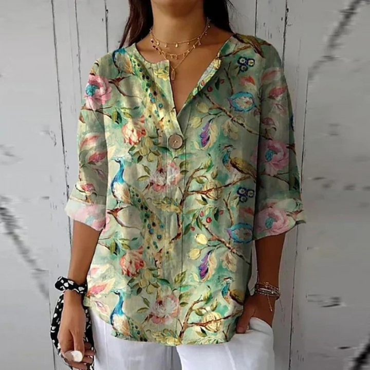 PAULINA – VINTAGE-INSPIRED BLOUSE