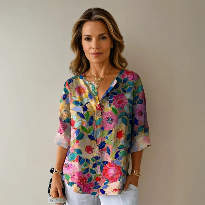 PAULINA – VINTAGE-INSPIRED BLOUSE