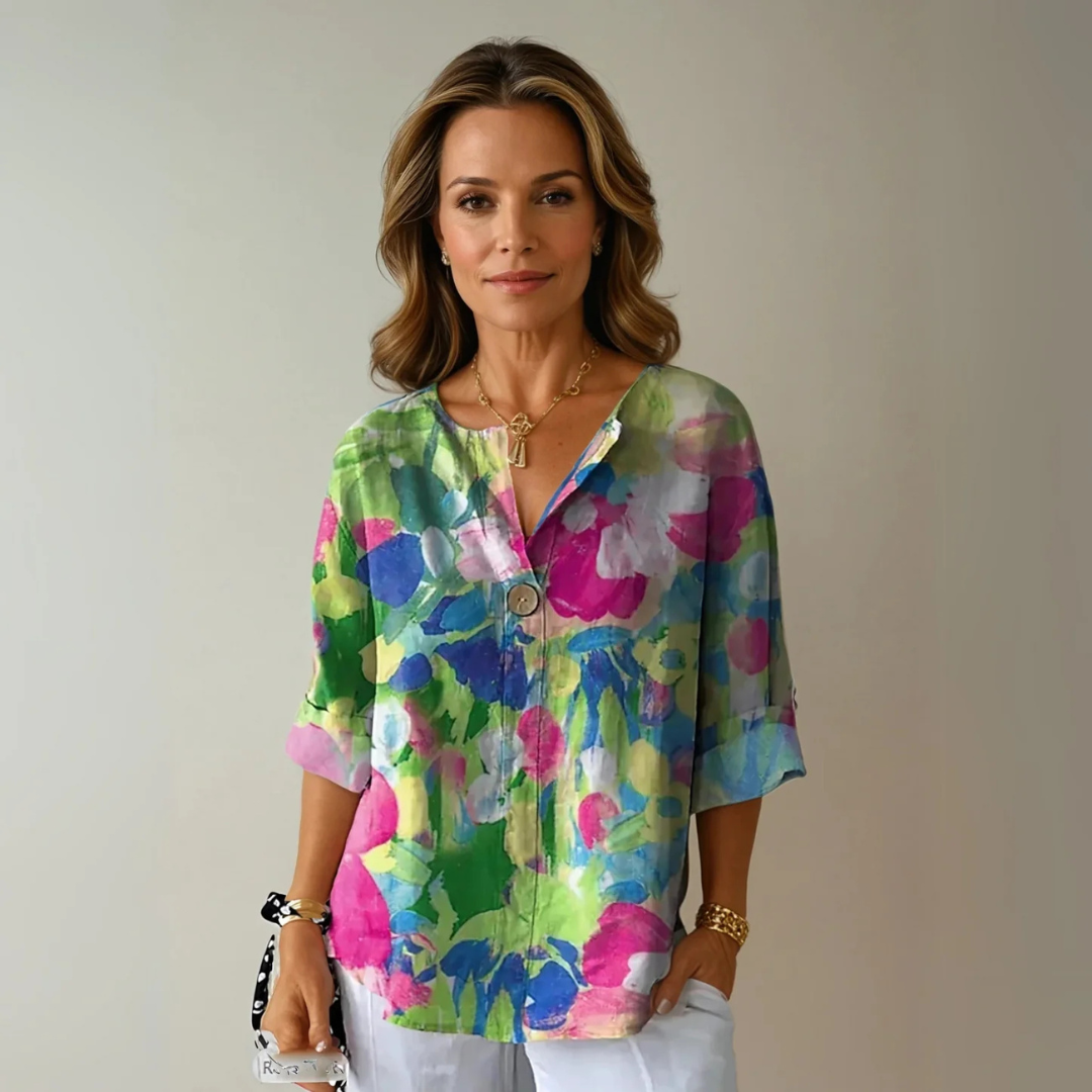 PAULINA – VINTAGE-INSPIRED BLOUSE