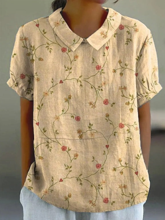 DORA – LIGHTWEIGHT HEMP BLOUSE