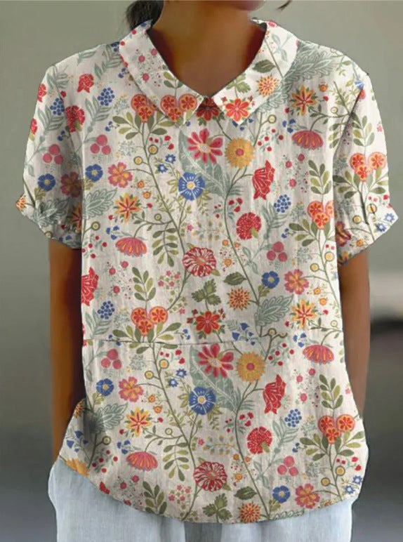 DORA – LIGHTWEIGHT HEMP BLOUSE