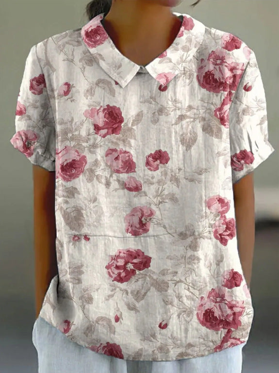DORA – LIGHTWEIGHT HEMP BLOUSE