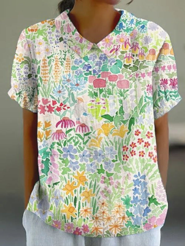 DORA – LIGHTWEIGHT HEMP BLOUSE